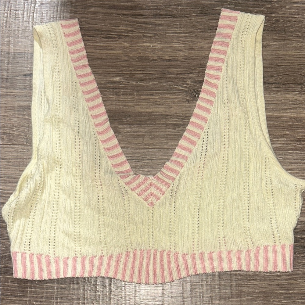 For love & lemons cropped tank